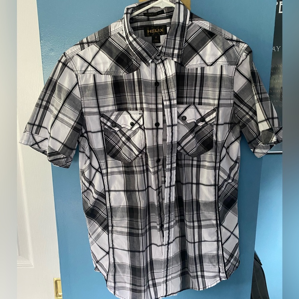 Helix Plaid T-Shirt